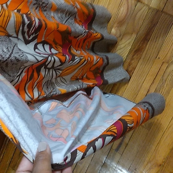 Tropical Leaf Print Maxi Dress - Picture 5 of 8